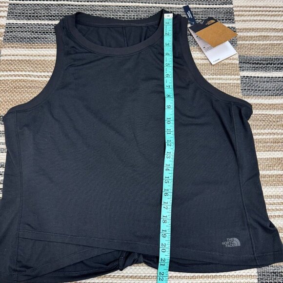 The North Face Women's Dawndream Cross Front Muscle Tank Top Black Size XL - Picture 13 of 13